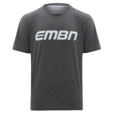 T-shirt tecnica EMBN manica corta - nera