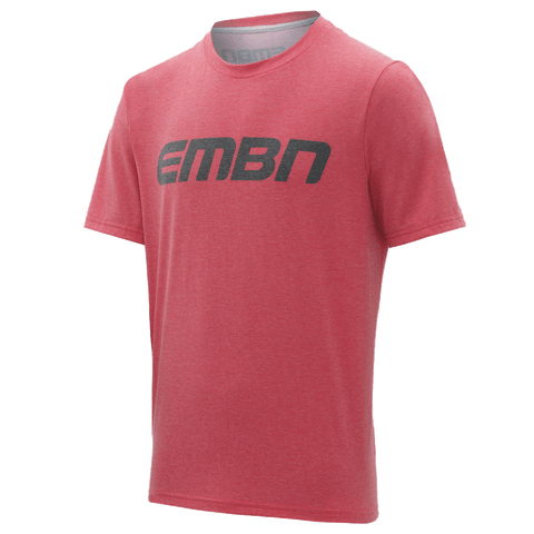 Camiseta de manga corta EMBN Tech - Rojo