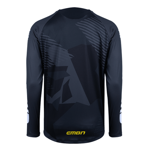 EMBN Abstract Black Long Sleeve Jersey