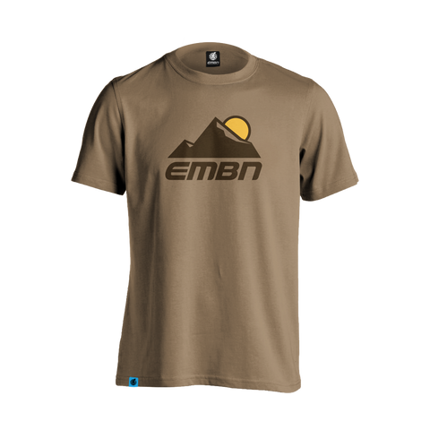 Maglietta EMBN Adventure Mountain marrone
