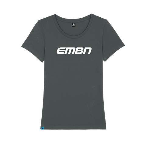 T-shirt EMBN Core antracite da donna