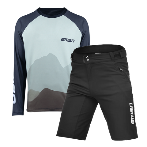 Paquete de camiseta y pantalones cortos EMBN Sandscape