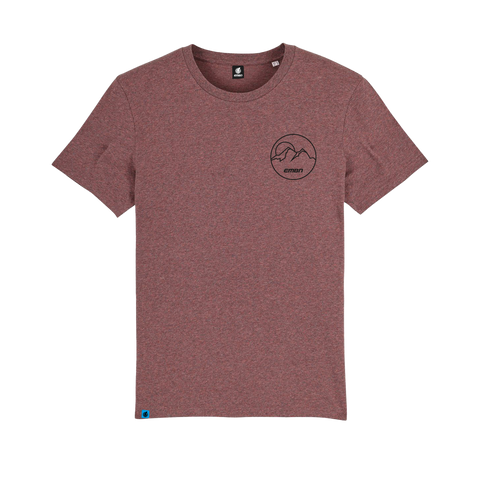 EMBN Adventure Outline Cranberry T-Shirt