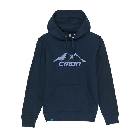 EMBN Core Mountain sudadera con capucha azul marino